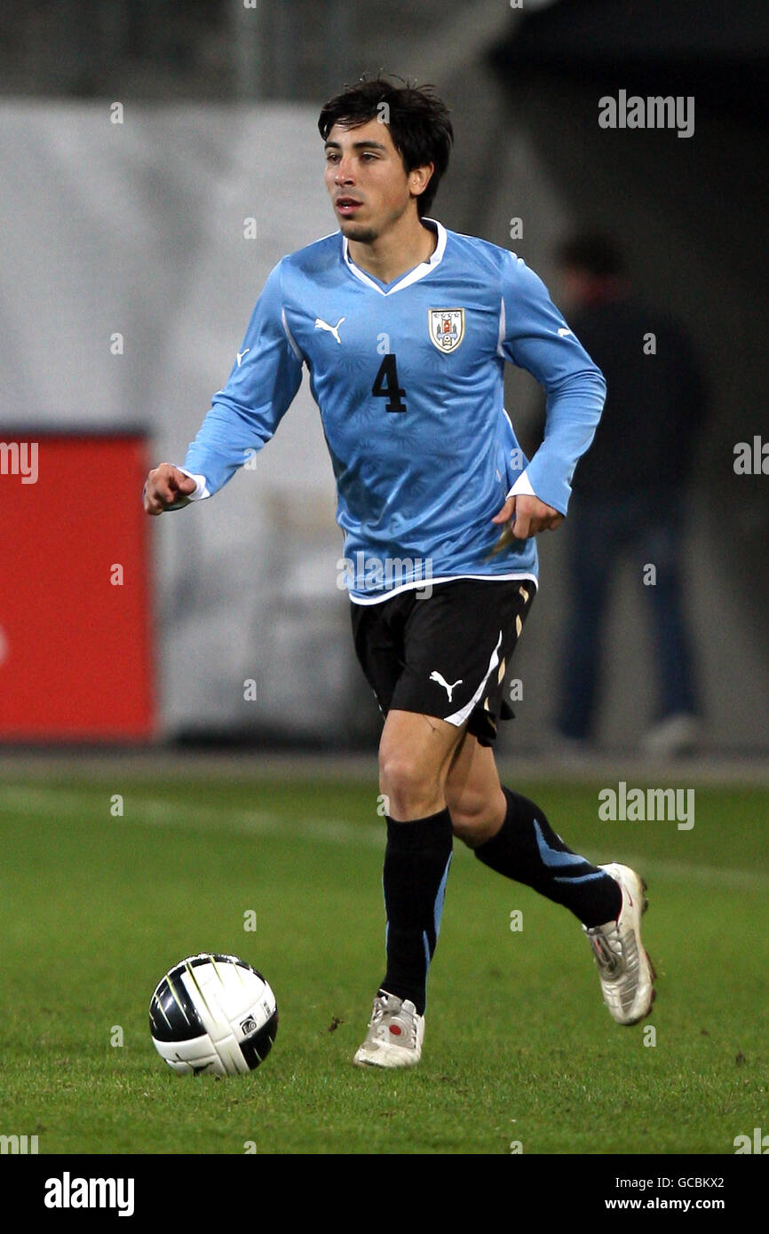 Soccer - International Friendly - Switzerland v Uruguay - AFG Arena. Jorge Fucile, Uruguay Stock Photo