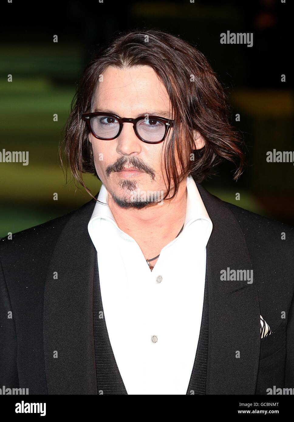 Johnny Depp arriving for the Royal world premiere of Alice in ...