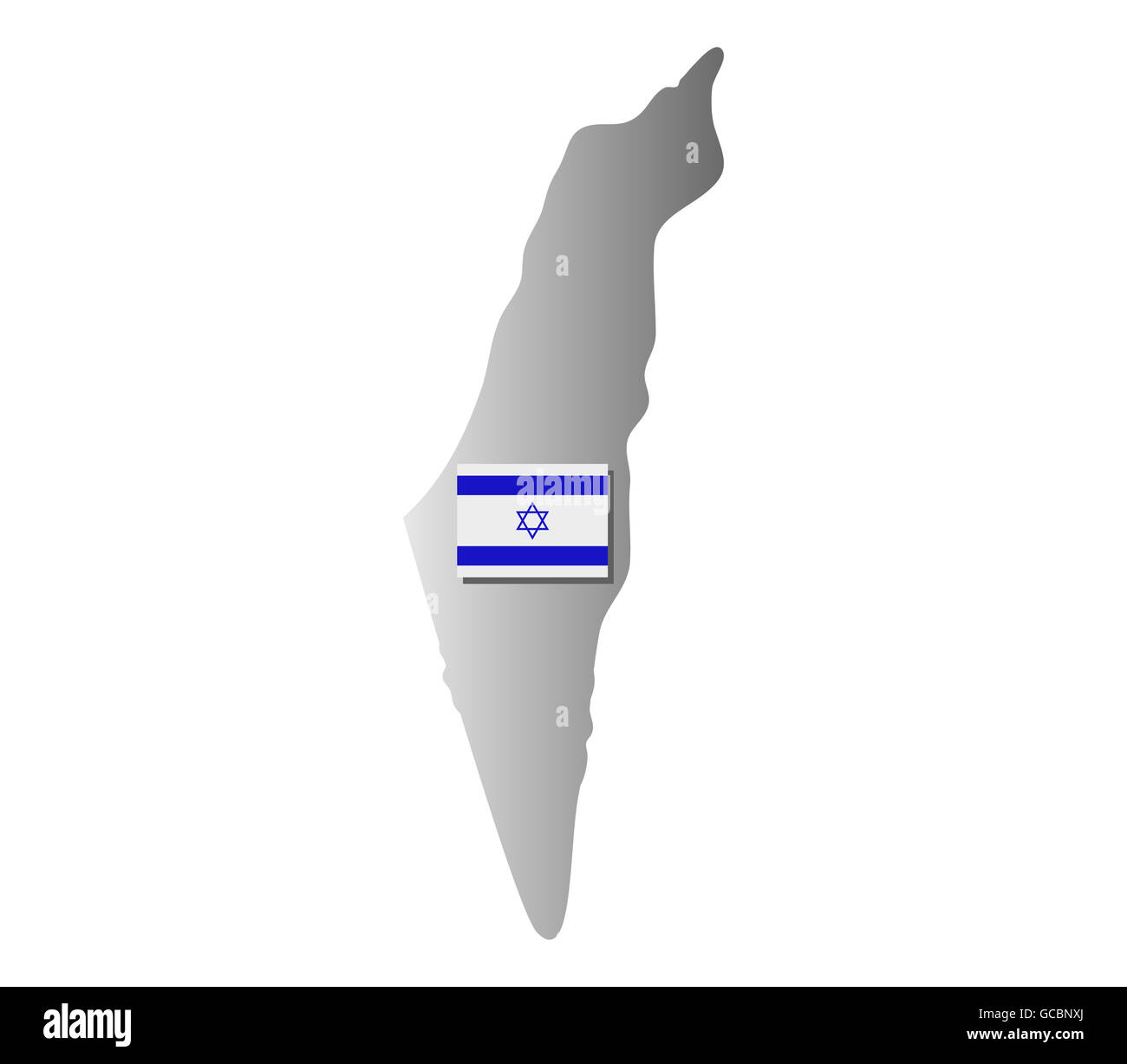 map of Israel Stock Photo Alamy