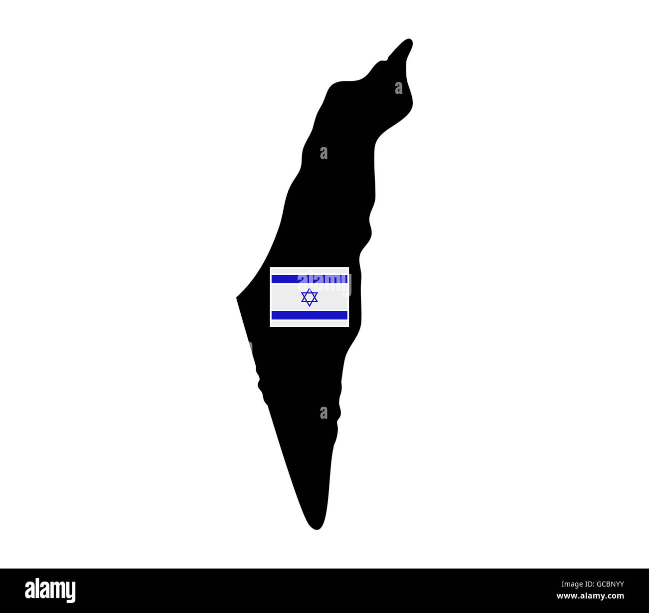 map of Israel Stock Photo Alamy