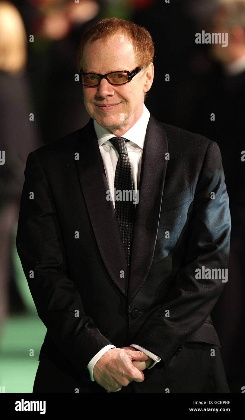 Danny Elfman arriving for the Royal world premiere of Alice in