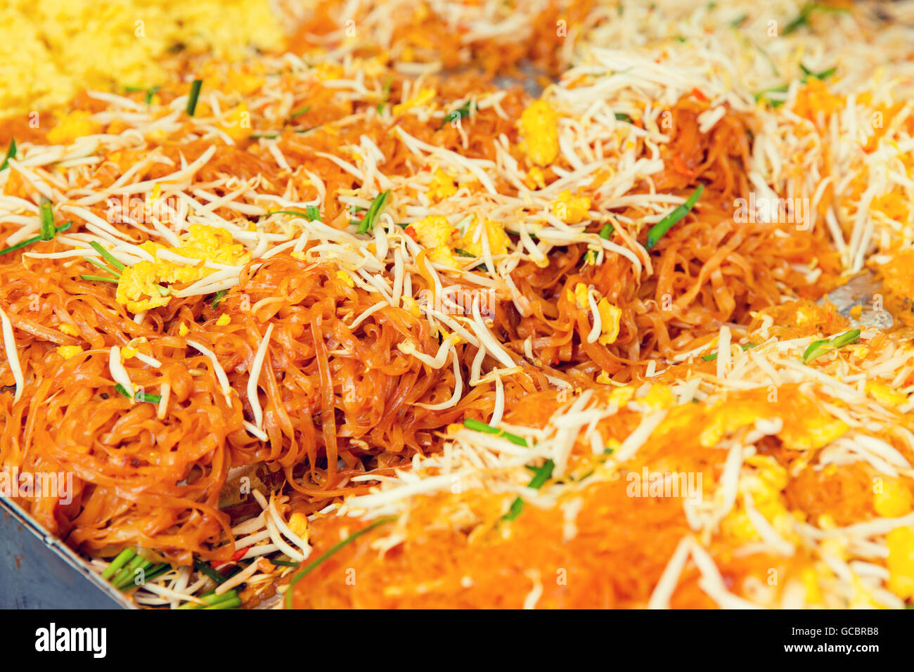 wok at street market Stock Photo - Alamy