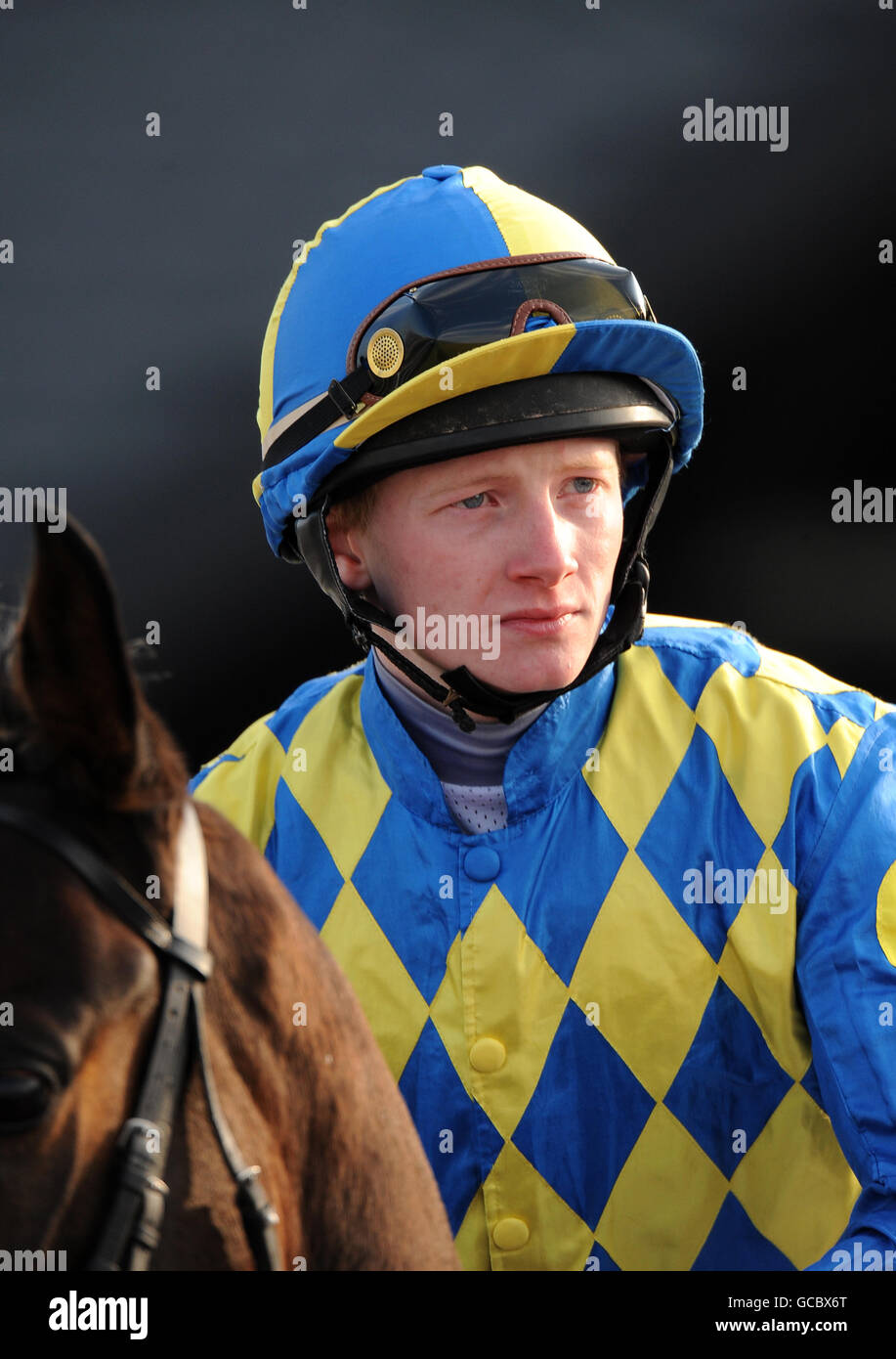 Jockey william carson southwell racecourse hi-res stock photography and ...