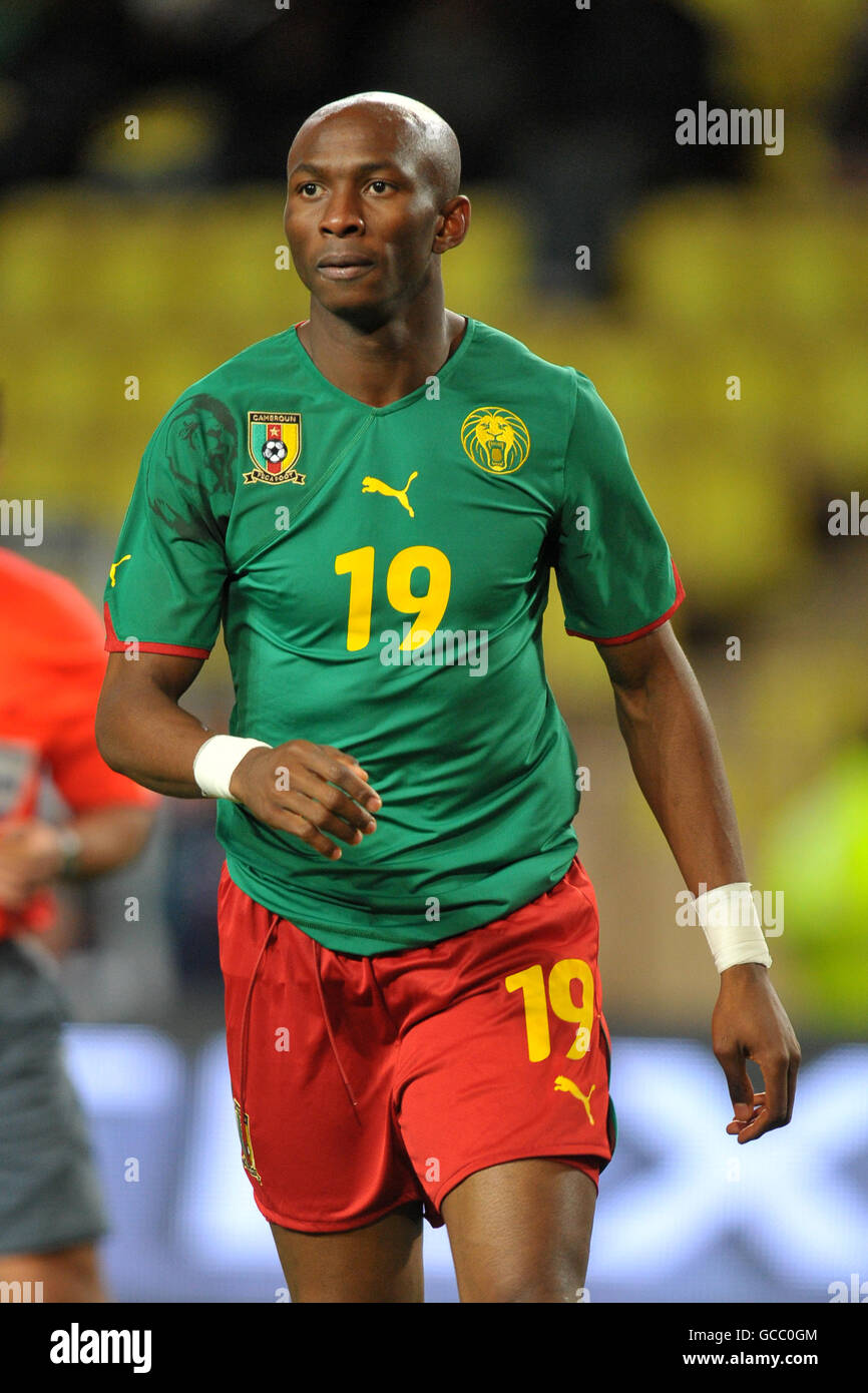 Soccer - International Friendly - Italy v Cameroon - Stade Louis II. Stephane Mbia, Cameroon Stock Photo