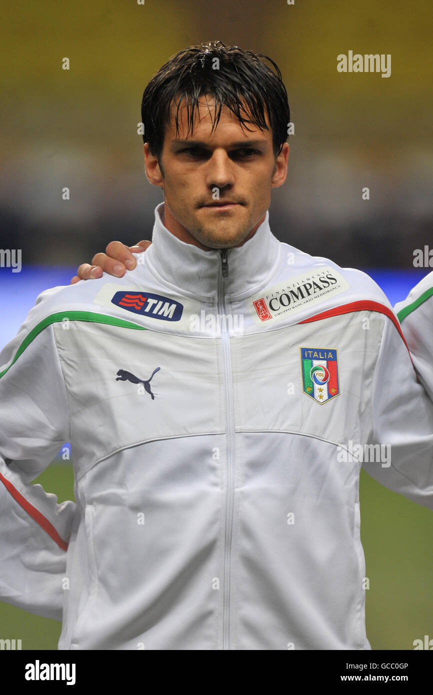 Soccer - International Friendly - Italy v Cameroon - Stade Louis II. Christian Maggio, Italy Stock Photo