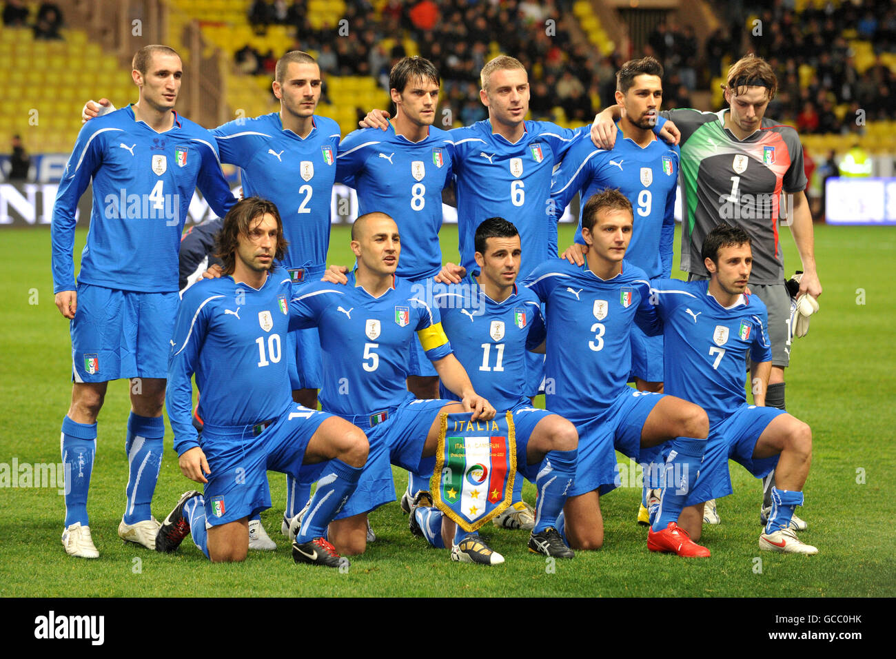 Soccer - International Friendly - Italy v Cameroon - Stade Louis II Stock Photo
