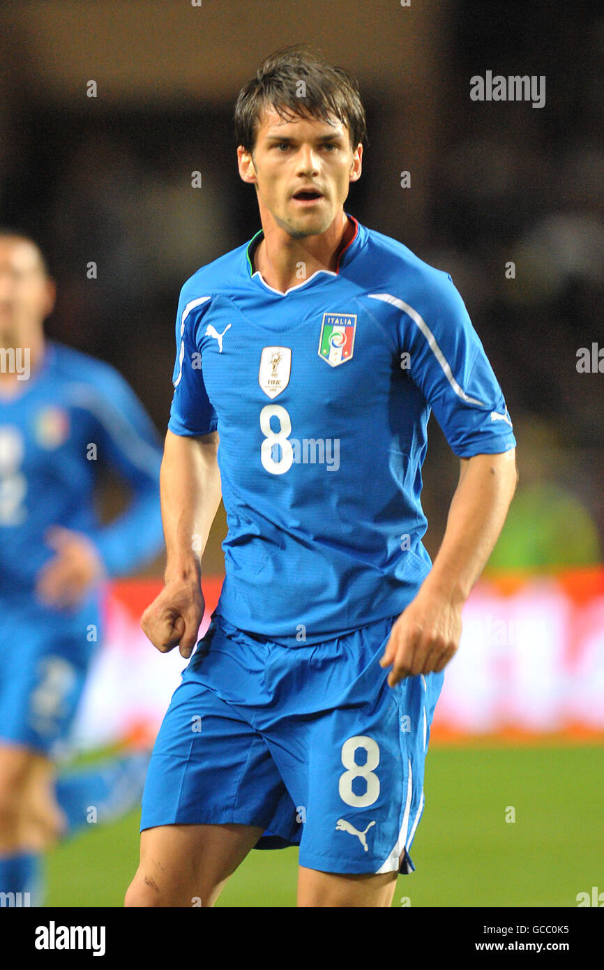 Soccer - International Friendly - Italy v Cameroon - Stade Louis II. Christian Maggio, Italy Stock Photo