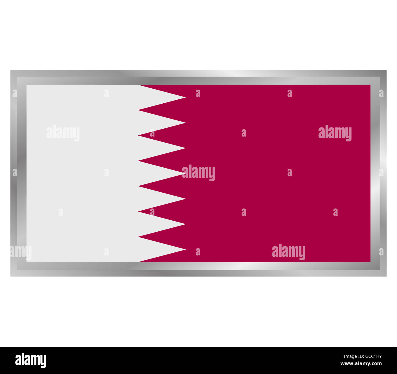 flag of qatar Stock Photo Alamy