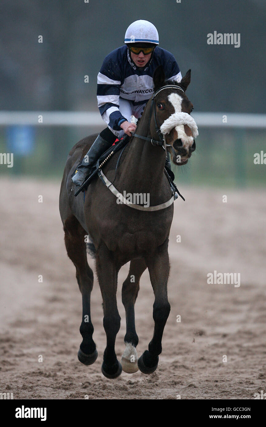 Horse Racing - Southwell Racecourse Stock Photo
