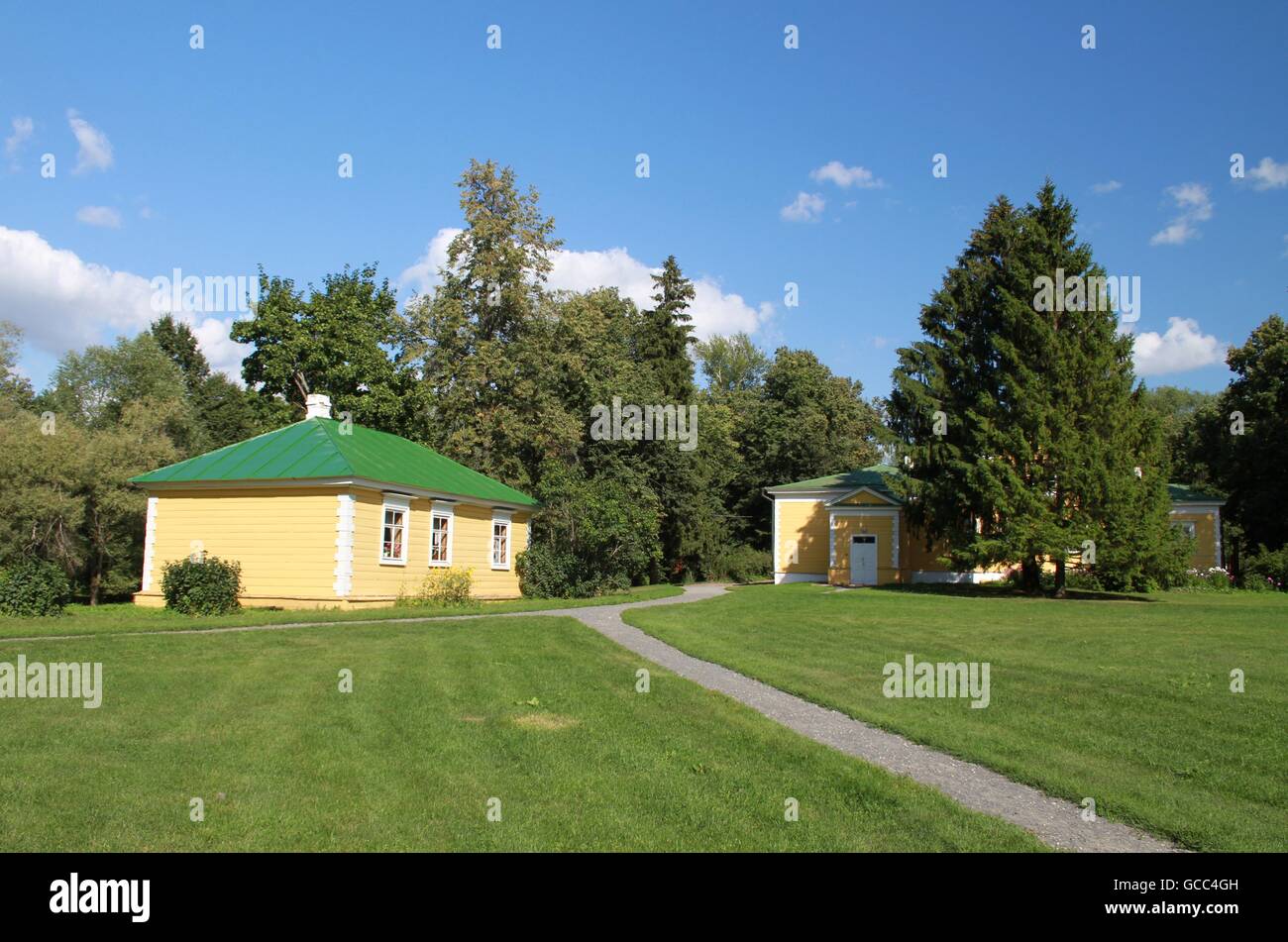 Reserve Museum Pushkin 'Boldino'. Russia, Nizhny Novgorod region, Boldino Stock Photo