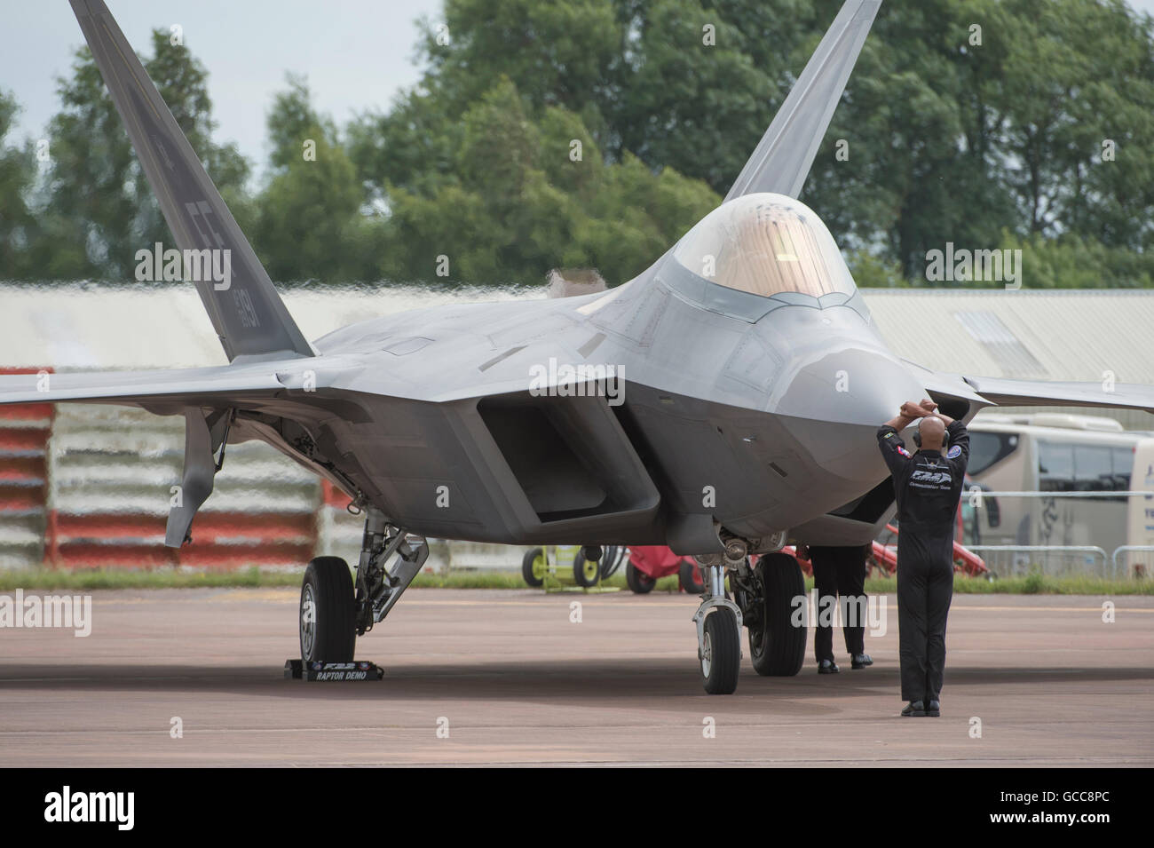 RAF Fairford, Gloucestershire. 8th July, 2016. Day 1 of the Royal ...