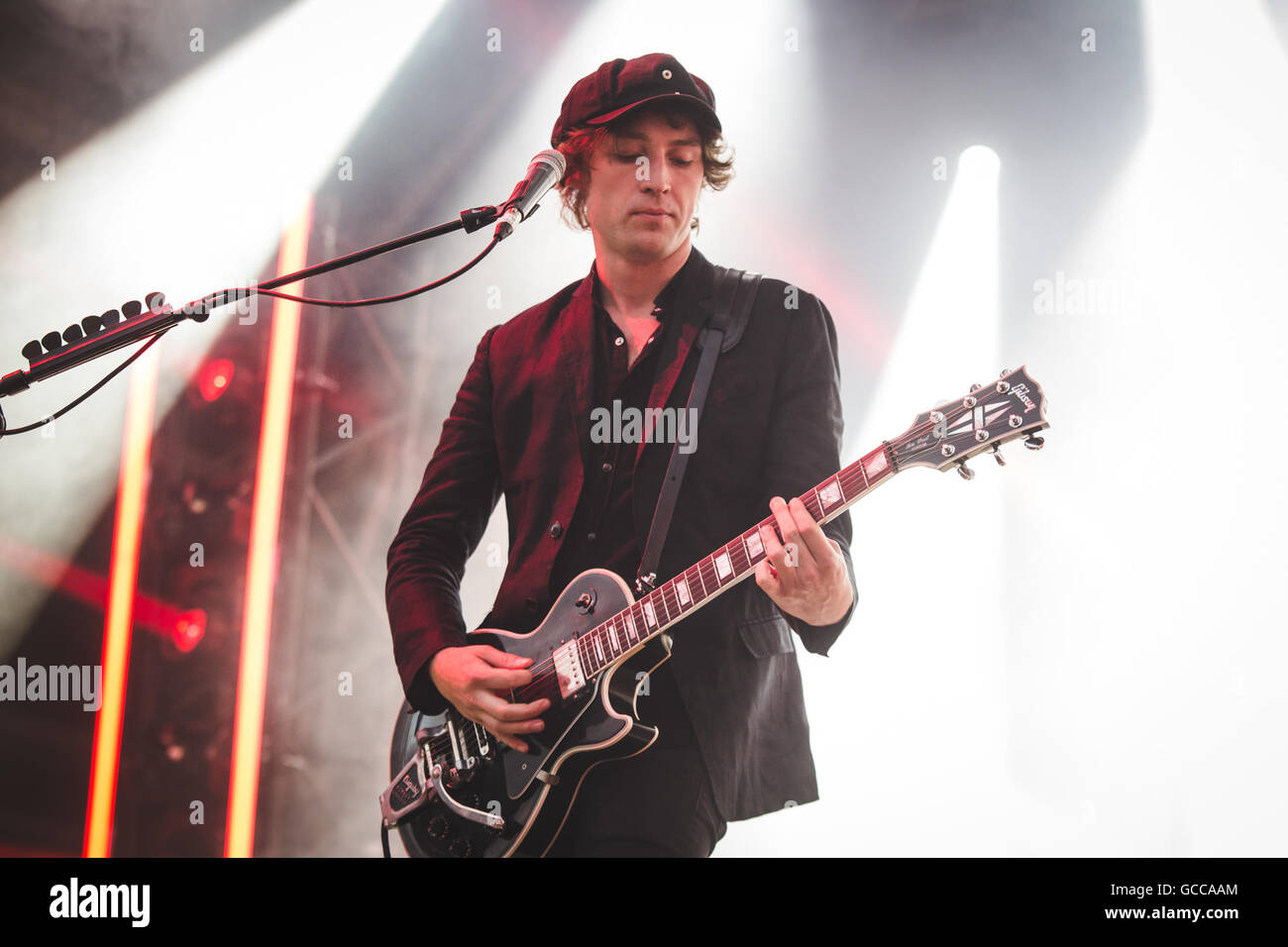 Manchester, UK. July 8, 2016 Van McCann, Johnny Bond, Benji Blakeway