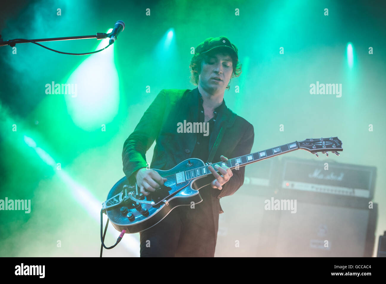 Manchester, UK. July 8, 2016 Van McCann, Johnny Bond, Benji Blakeway