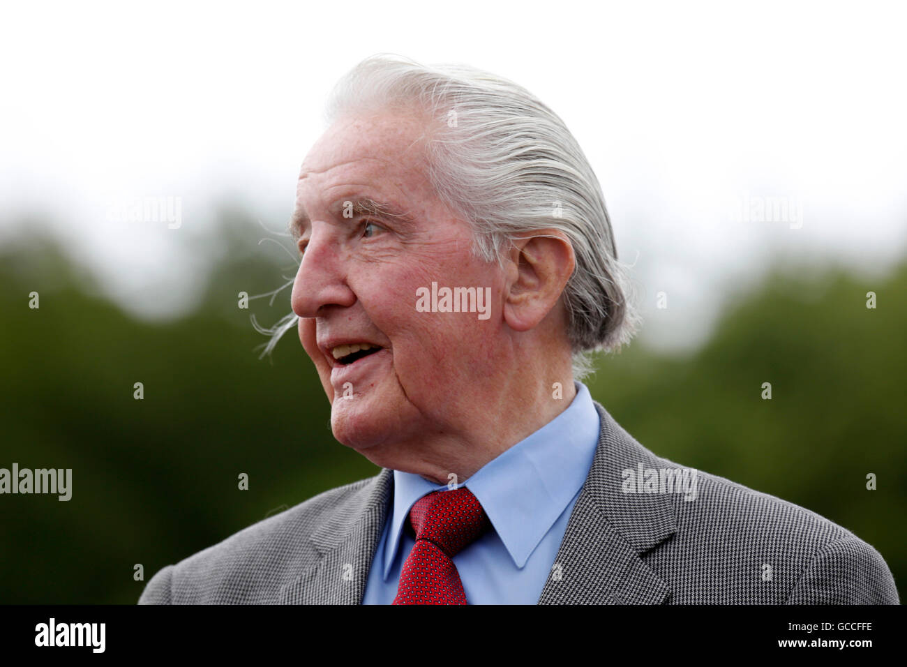 Durham, UK. 9th July, 2016. Dennis Skinner, the Labour Party Member of Parliament for Bolsover, speaking at the Durham Miners' Gala in Durham, England. The 2016 event was the 132nd 'Big Meeting'. Credit:  Stuart Forster/Alamy Live News Stock Photo