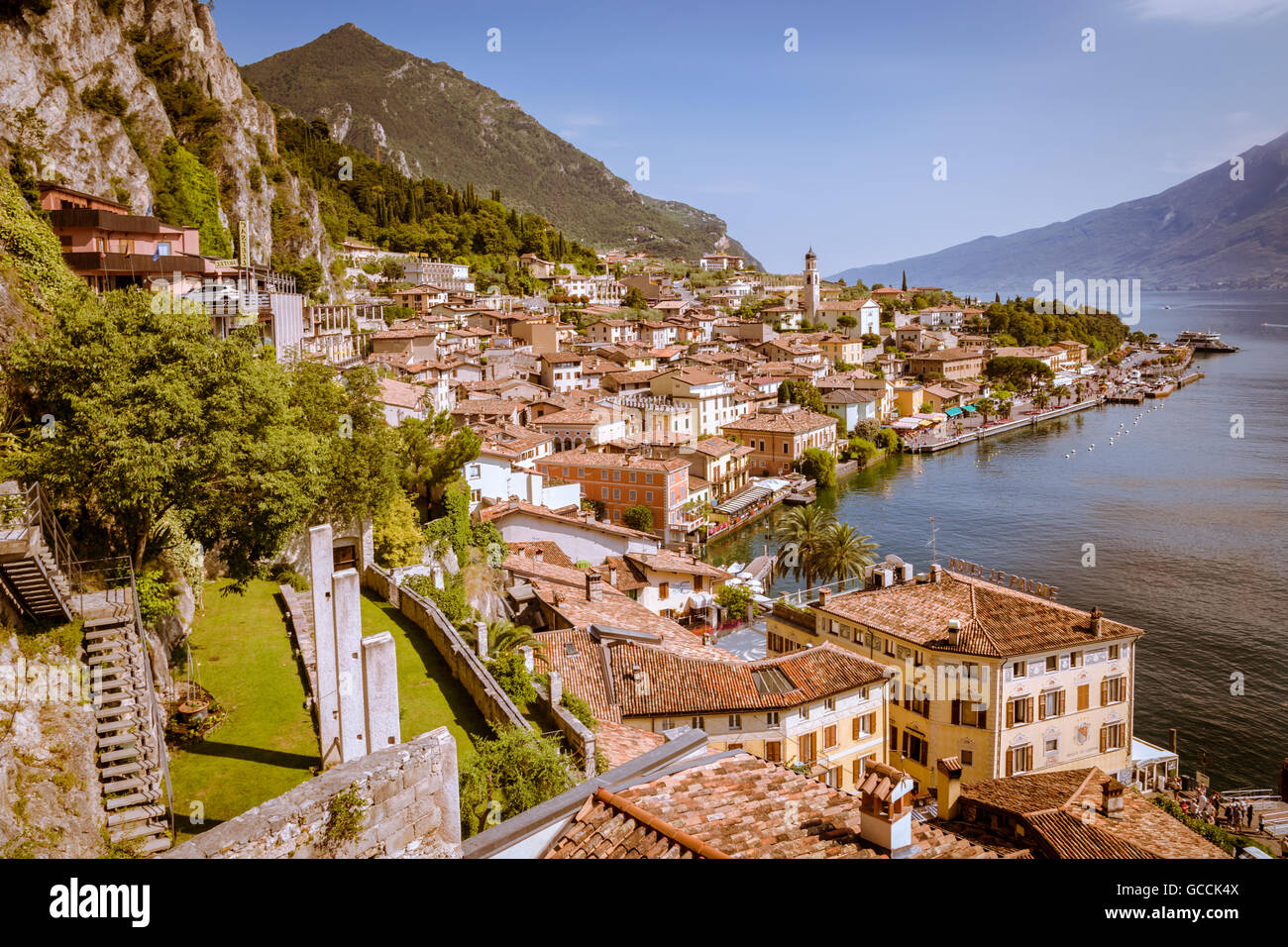 Limone sul garda is a town on lake hi-res stock photography and images ...