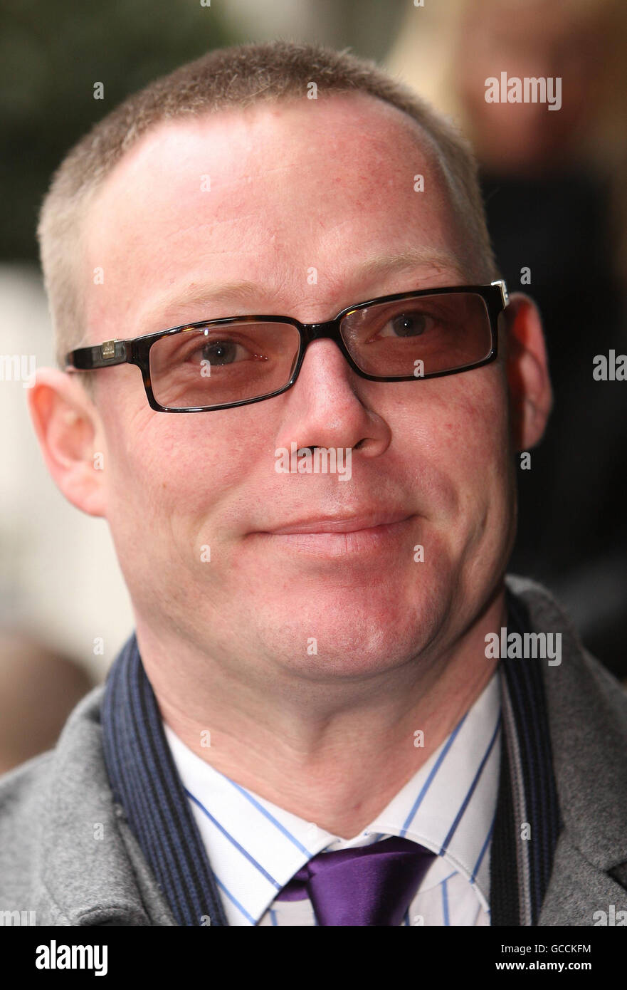 TRIC Awards - London. Ricky Groves arrives at the TRIC Annual Awards, at the Grosvenor House Hotel, Park Lane, London. Stock Photo