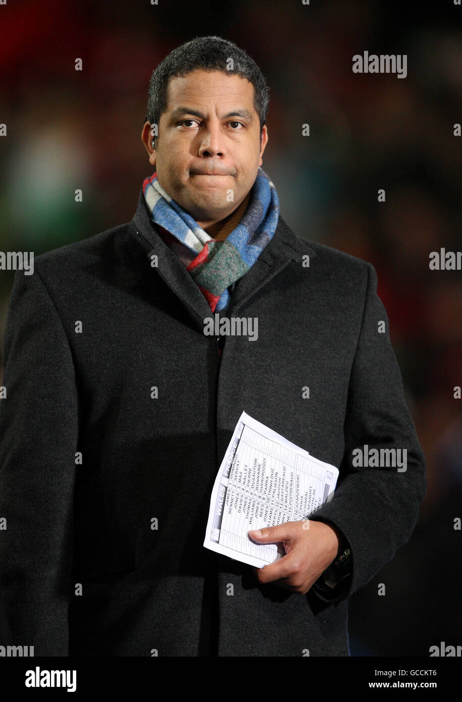 Bbc rugby pundit and former england rugby player jeremy guscott hi-res ...