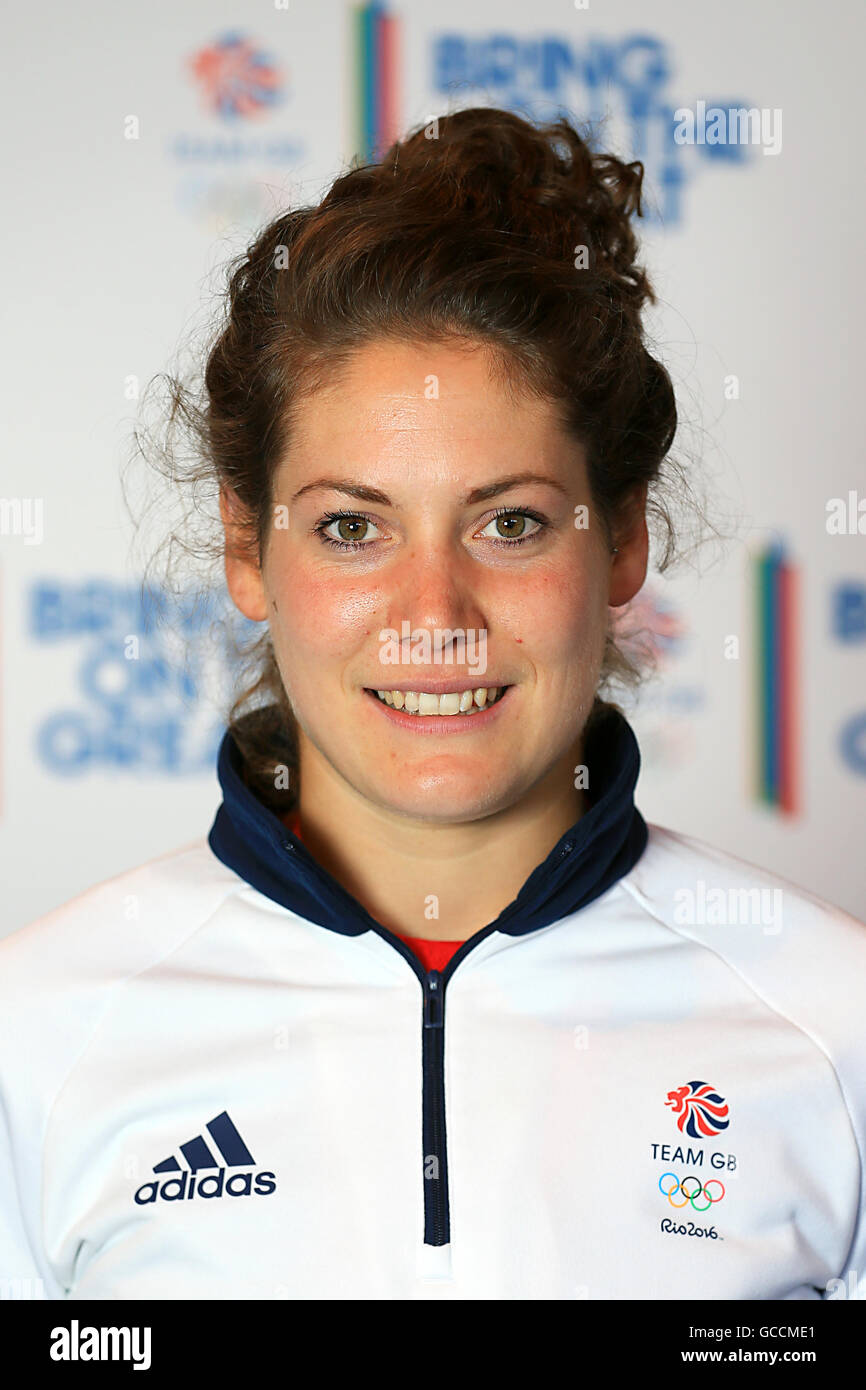 Modern pentathlete Kate French during the kitting out session at the NEC, Birmingham. PRESS ASSOCIATION Photo. Picture date: Friday July 1, 2016. Photo credit should read: Tim Goode/PA Wire Stock Photo