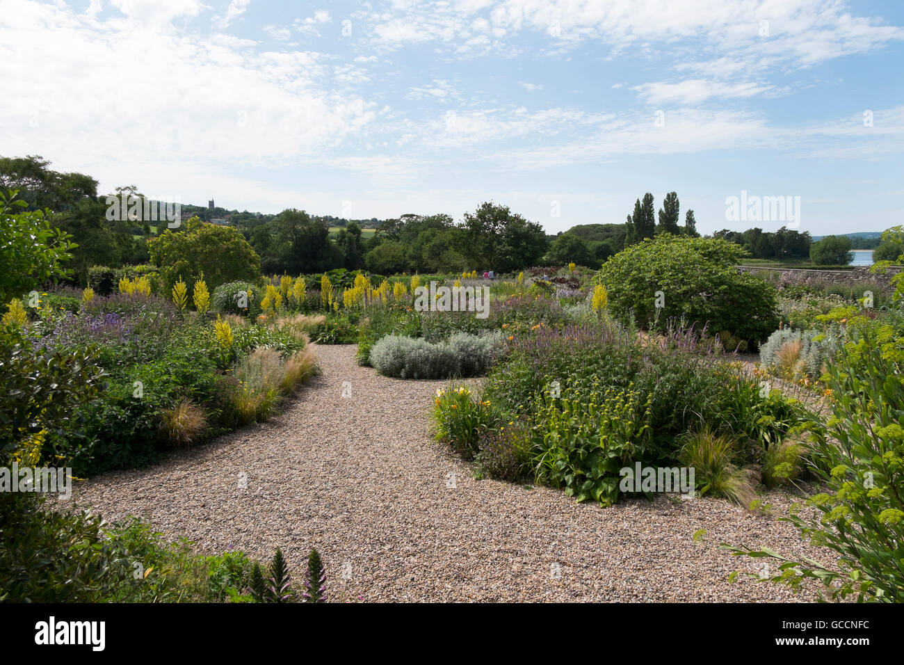 The Gravel Garden at The Yeo Valley Organic Garden, Holt Farm, Blagdon