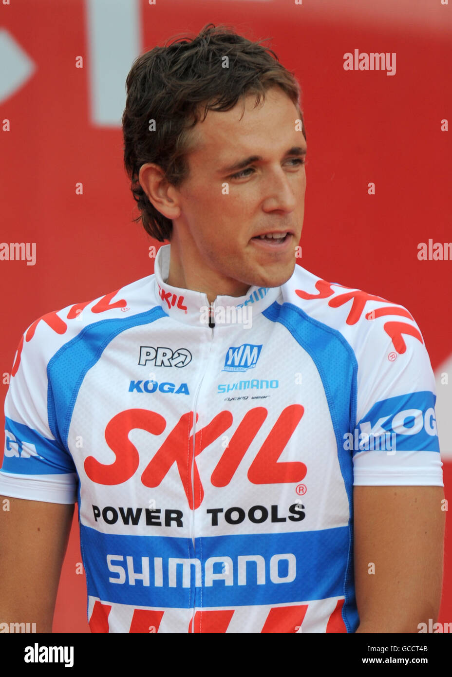 Cycling - Tour de France 2009 - Team Presentations - Monaco. Koen De Kort (Netherlands), Skil Shimano Stock Photo