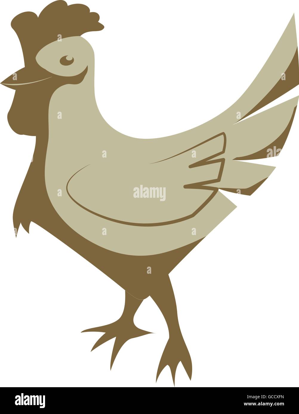 Chicken icon. Animal farm design. Vector graphic Stock Vector Image ...