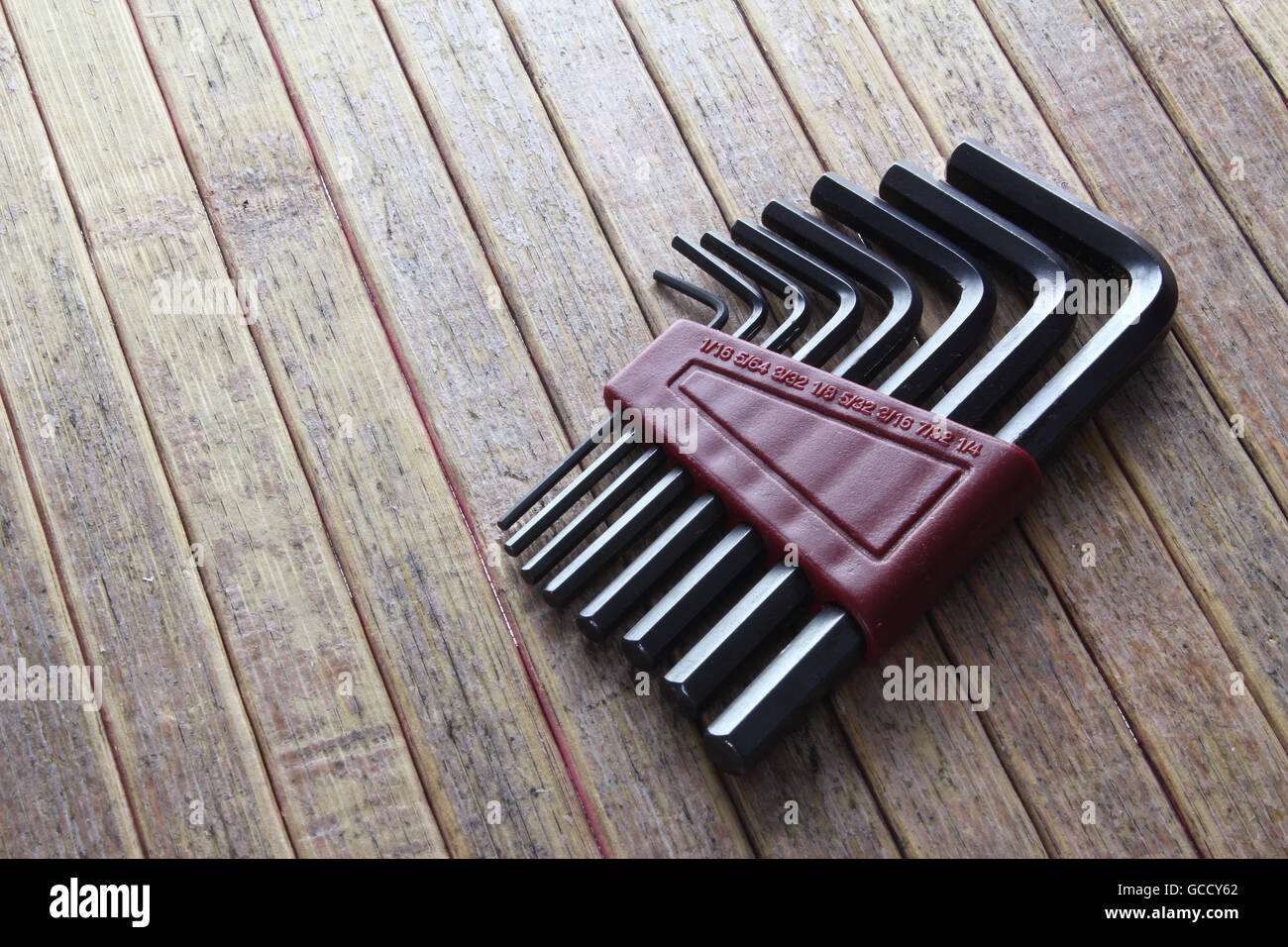 Set of allen keys hi-res stock photography and images - Alamy