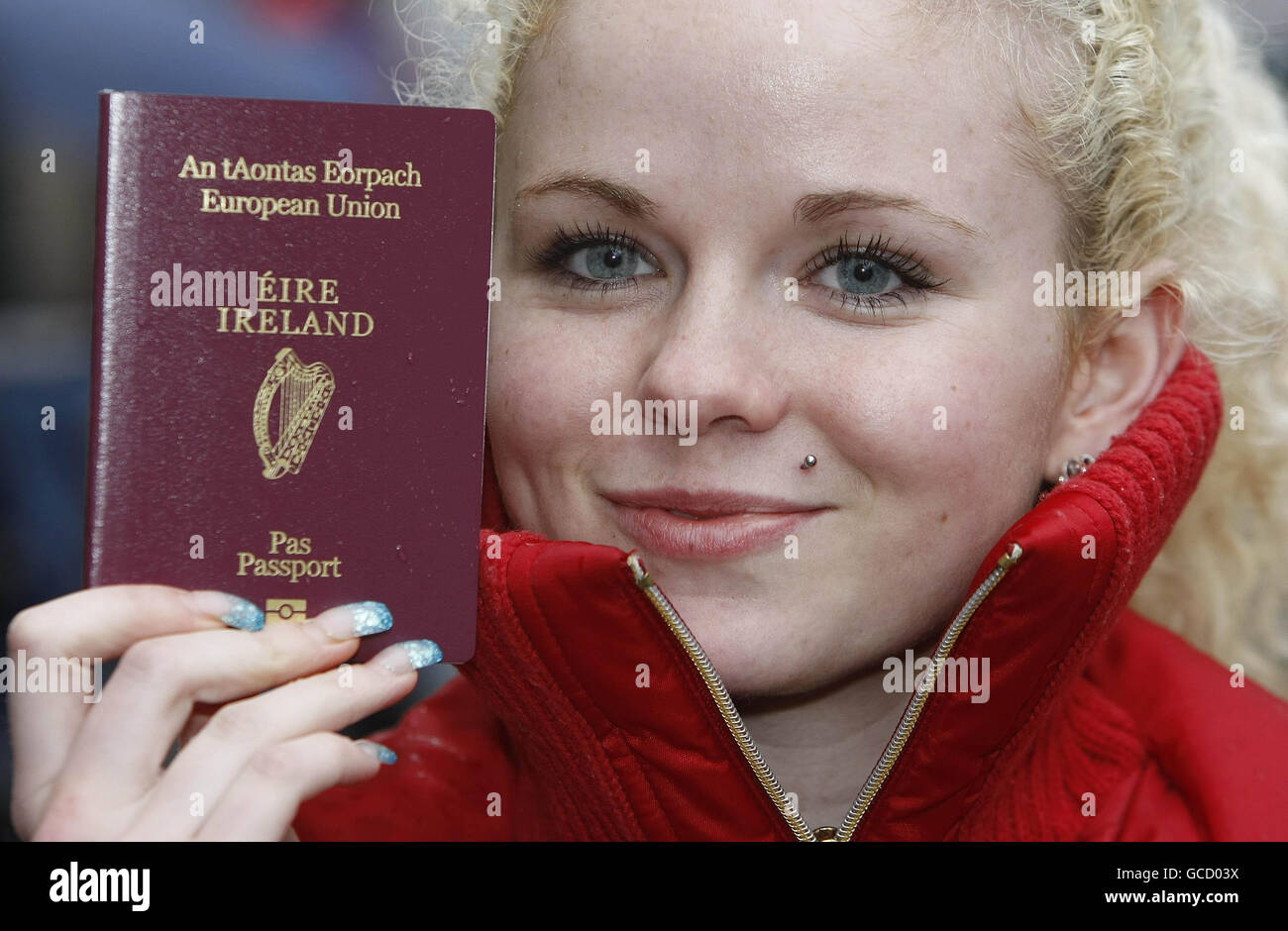 Passport applications delay stock photo alamy