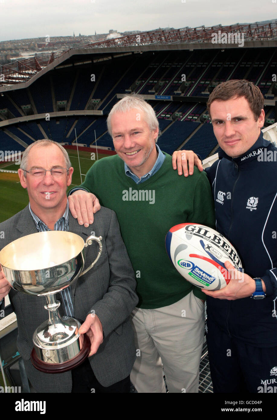 Rugby Union - IRB World Sevens Series Launch - Murrayfield Stock Photo