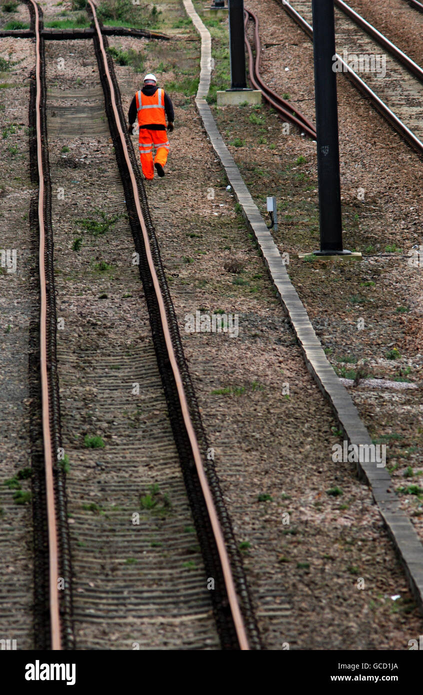 Network rail worker hires stock photography and images Alamy