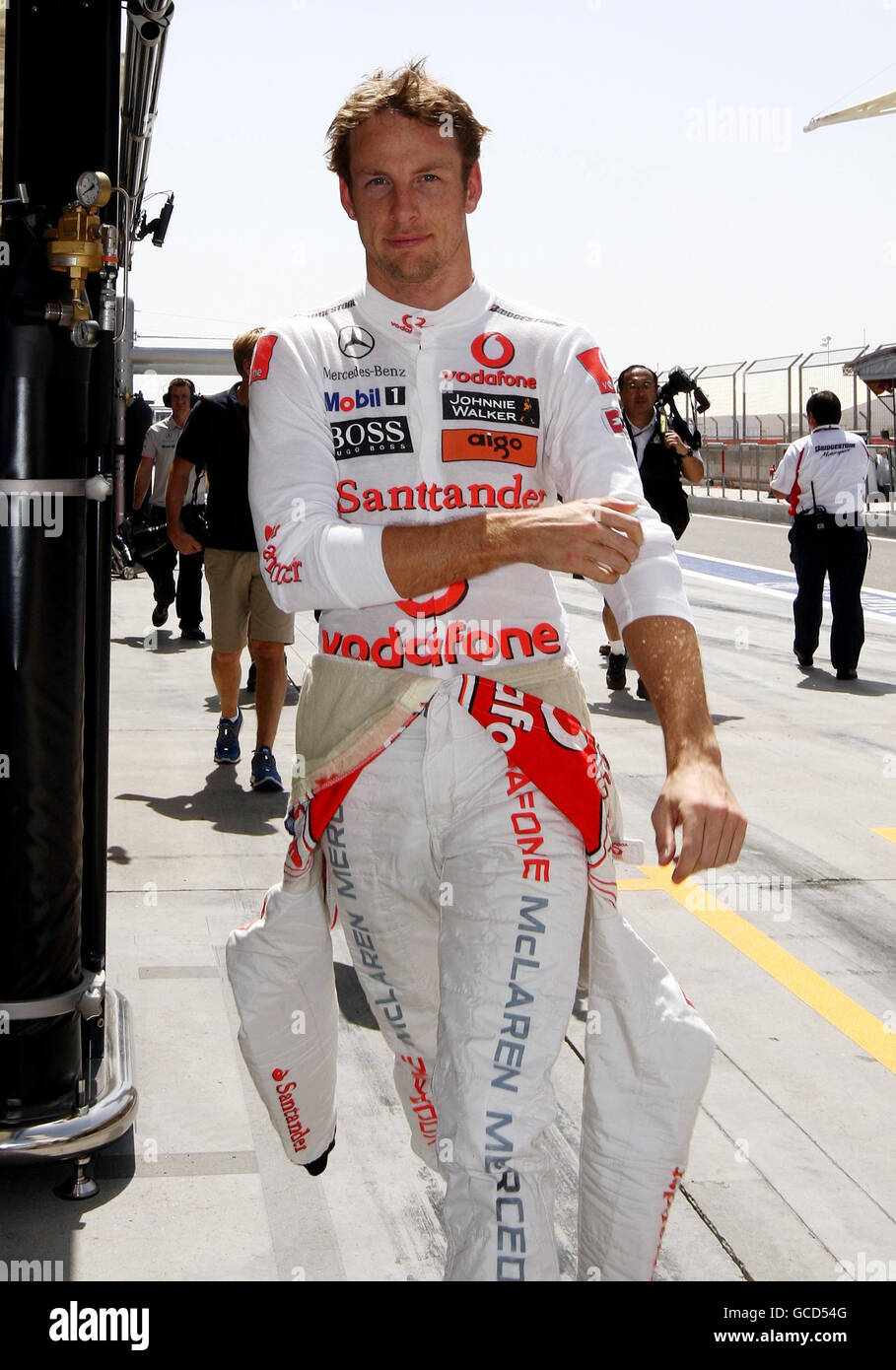 Motor Racing - Formula One World Championship - Bahrain Grand Prix - Qualifying - Bahrain International Circuit Stock Photo