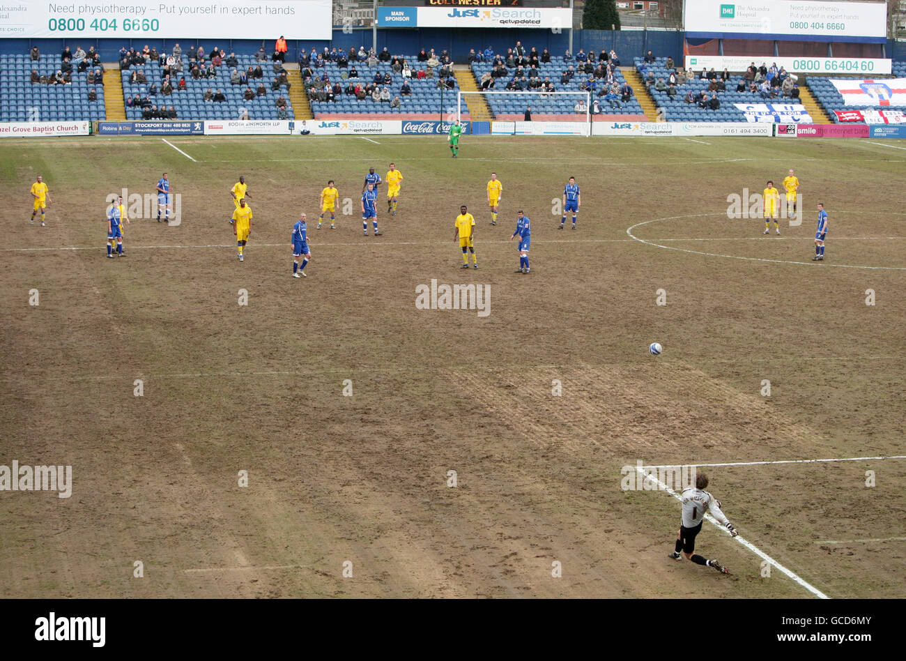 Soccer CocaCola Football League One Stockport County v Colchester