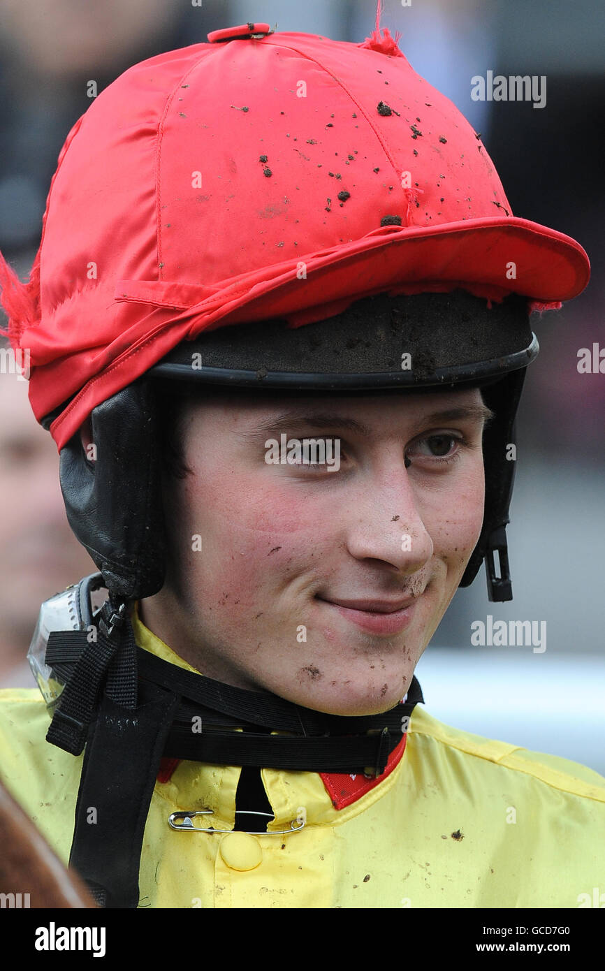 Jon Giles Racing Horse Racing - Grand Military Gold Cup Day - Sandown Park. Jockey Giles ...