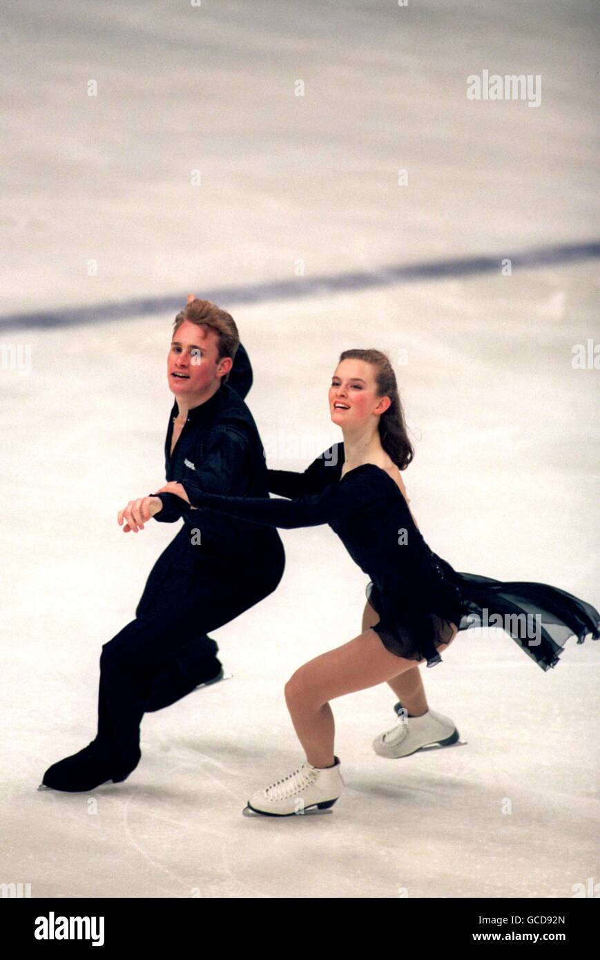 BRITISH ICE DANCE CHAMPIONSHIPS SKATING Stock Photo Alamy