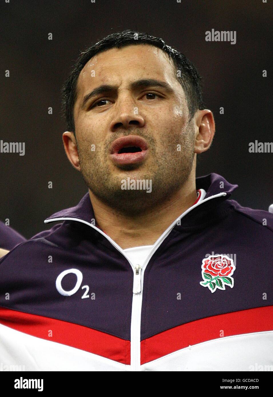 Rugby Union - RBS 6 Nations Championship 2010 - France v England - Stade de France. Riki Flutey, England Stock Photo