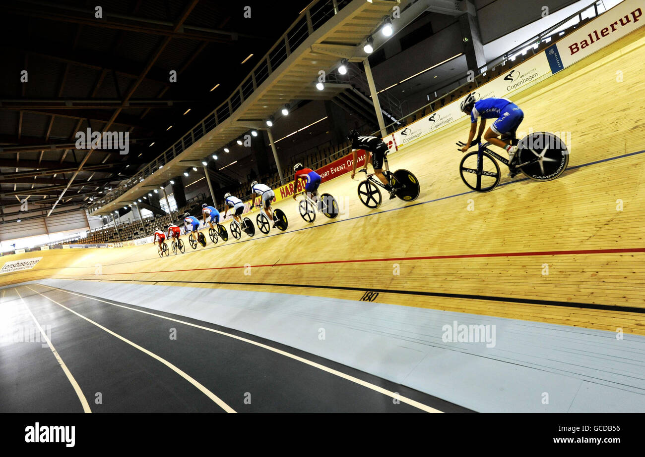 train before World Track at the Ballerup Super Arena, Copenhagen, Denmark Stock Photo - Alamy