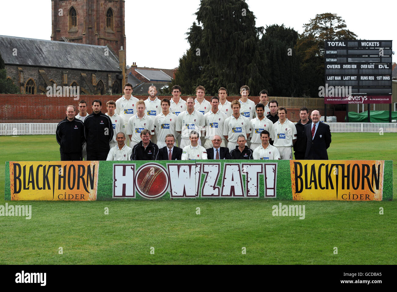 Cricket - Somerset Photocall - The County Ground Stock Photo