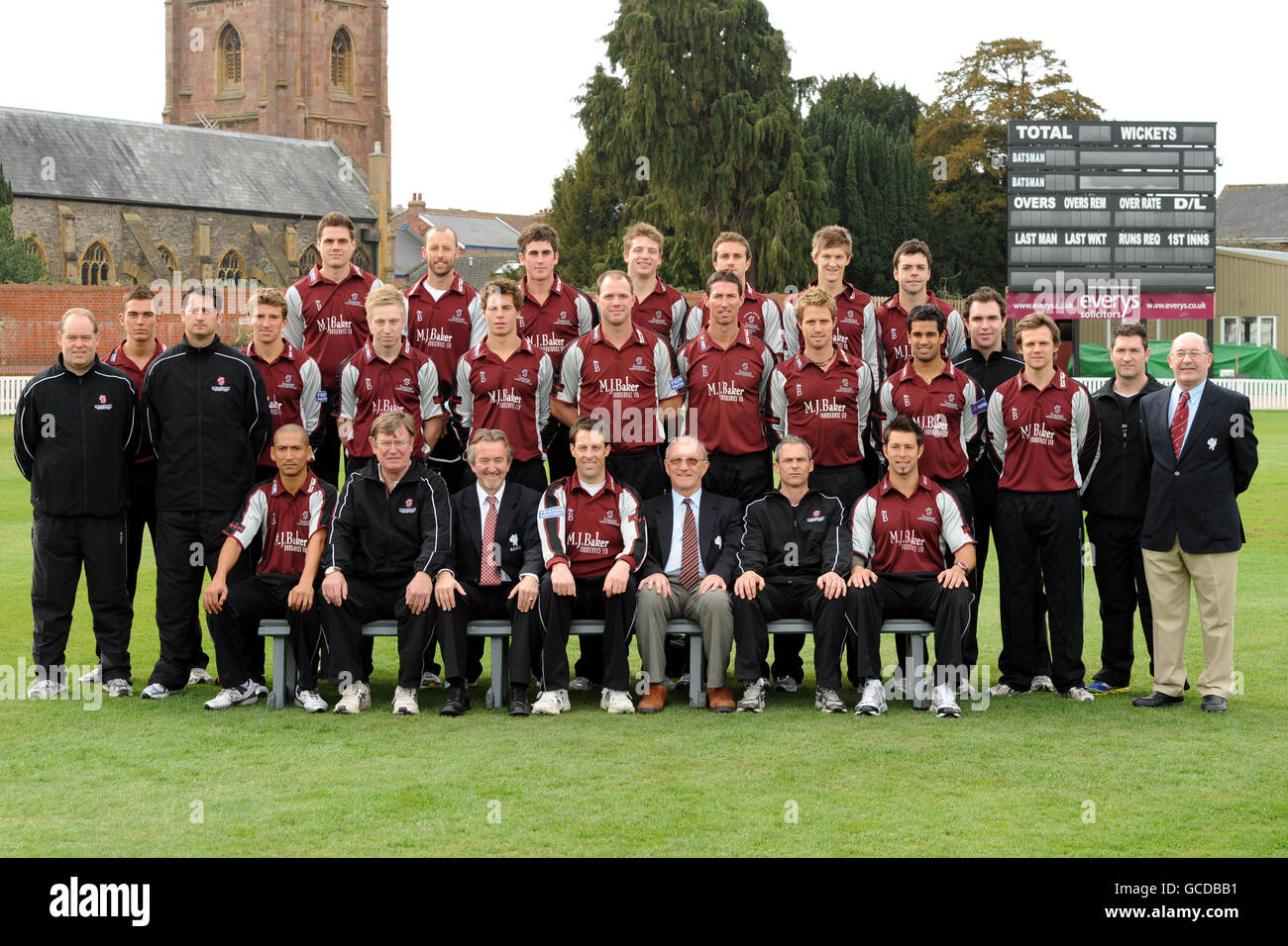 Cricket - Somerset Photocall - The County Ground Stock Photo