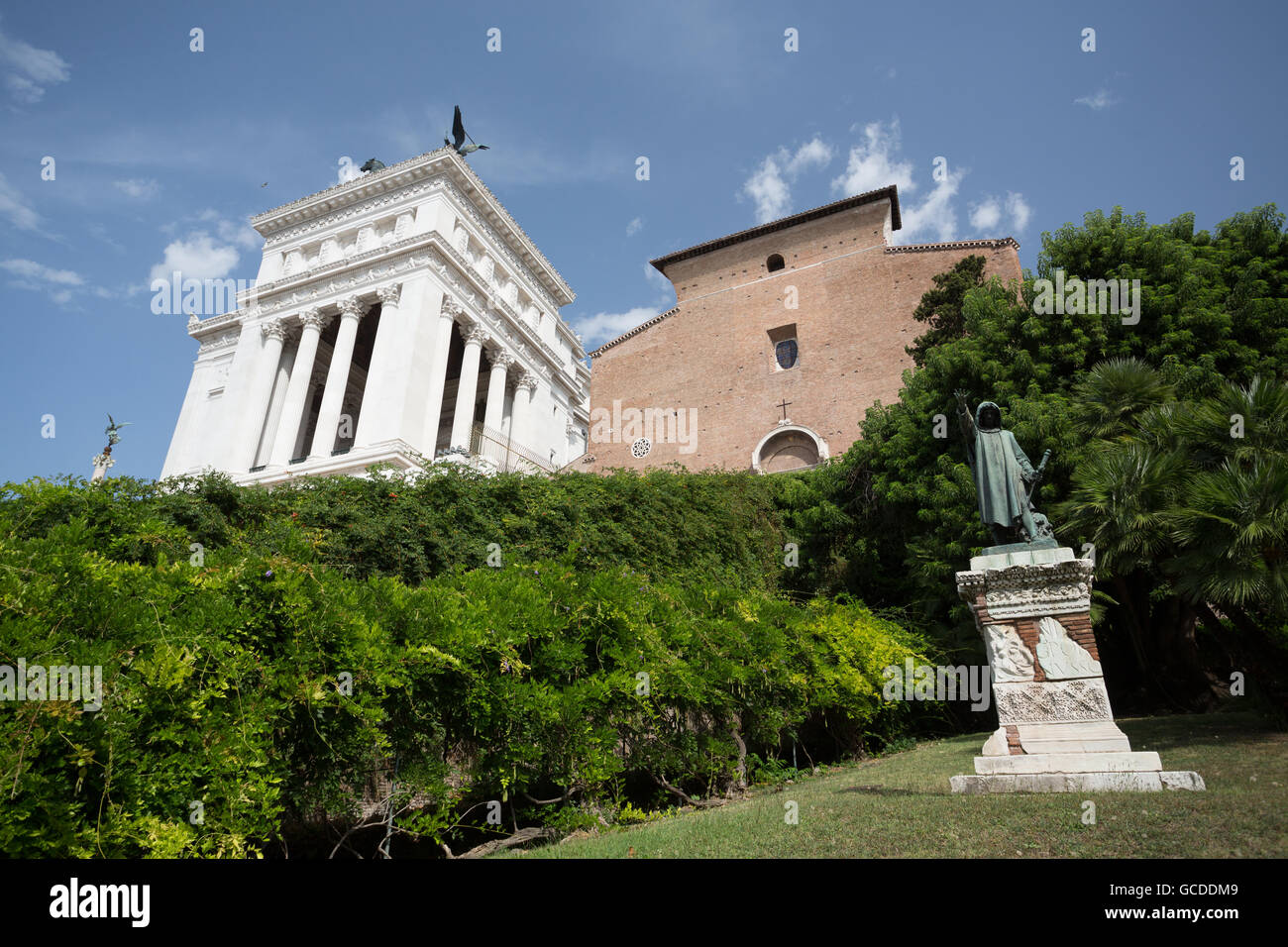 The Capitoline Hill in Rome at dusk Stock Photo - Alamy