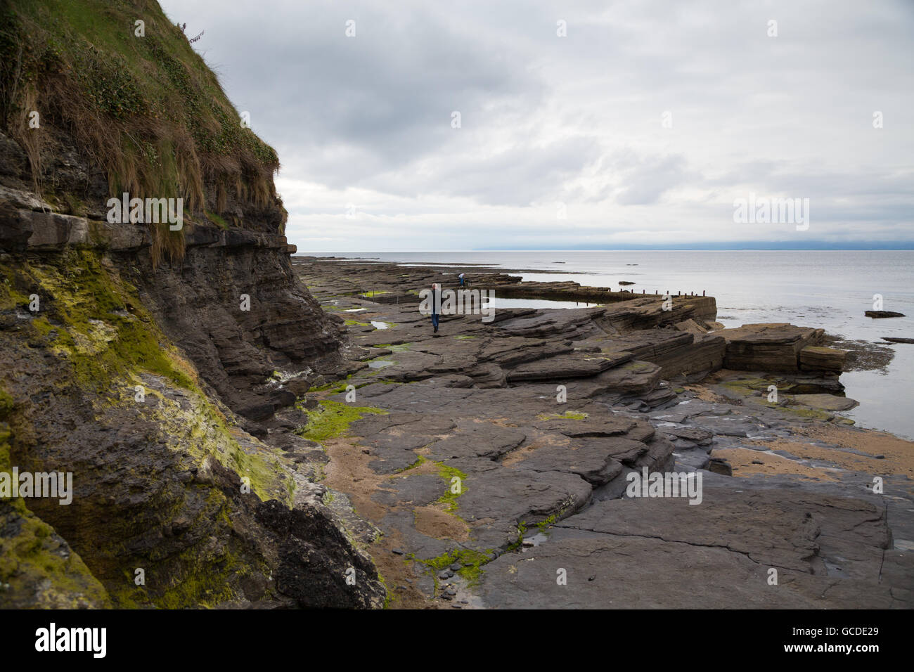 Scenery on the coast of Bundoran in Donegal, Ireland Stock Photo