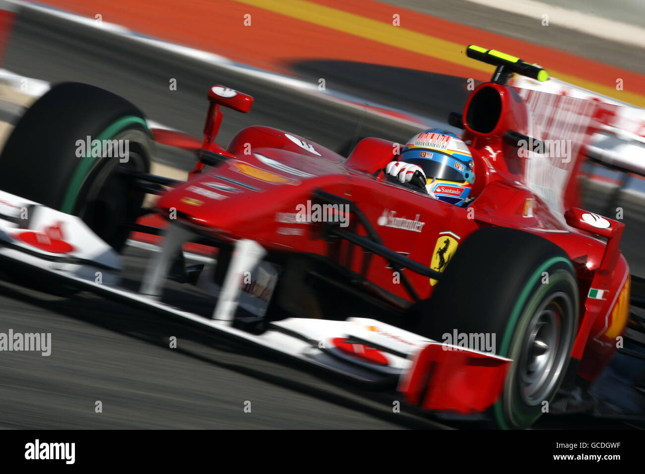 Motor Racing - Formula One World Championship - Bahrain Grand Prix - Practice Session - Bahrain International Circuit Stock Photo