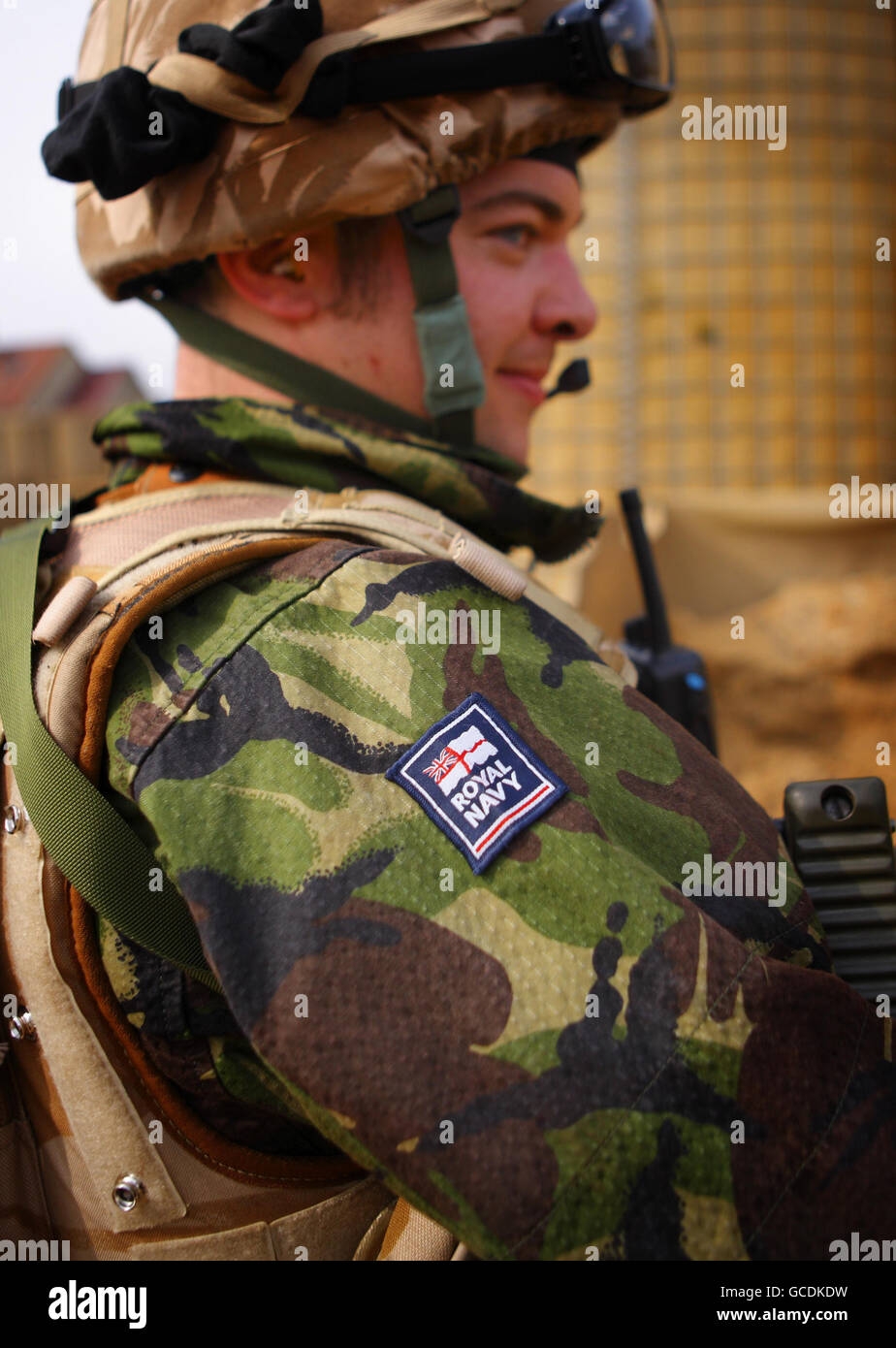 Royal Navy training Stock Photo Alamy