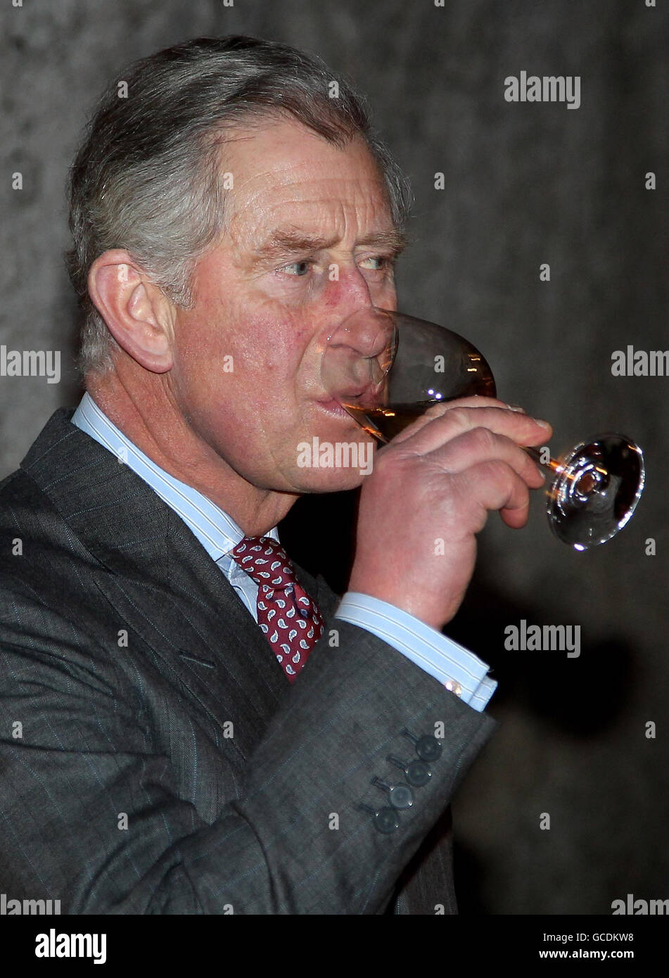 Prince and Duchess European tour - Day Four Stock Photo