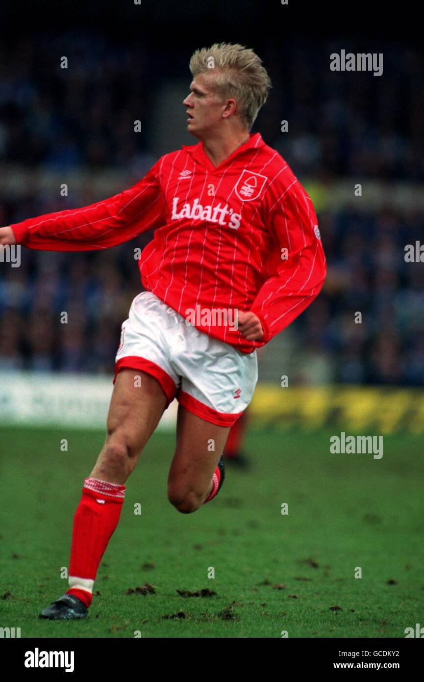 Soccer - Endsleigh League Division One - Nottingham Forest v Leicester City - City Ground. ALF INGE HAALAND, NOTTINGHAM FOREST Stock Photo