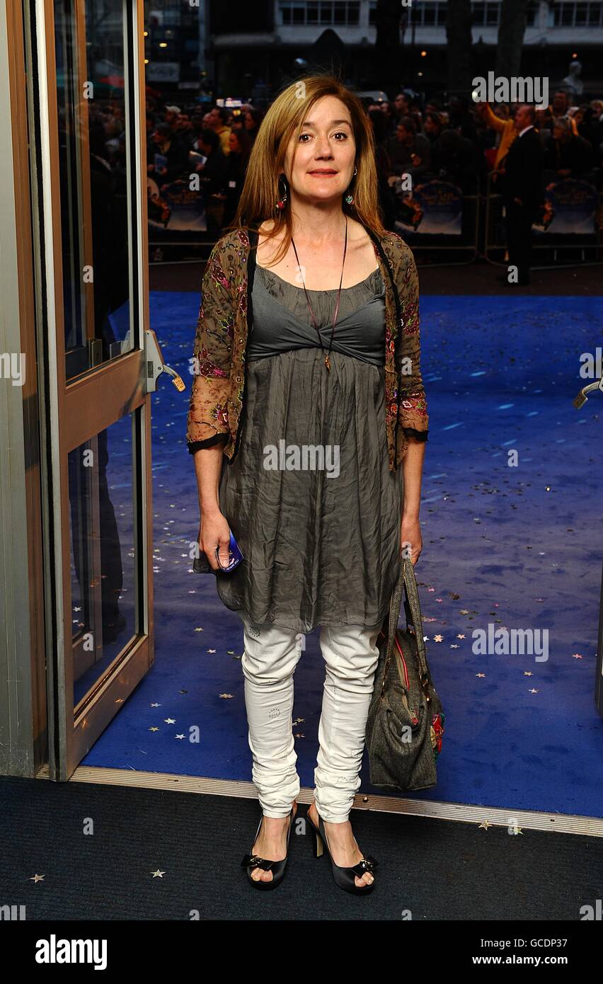 Sophie Thompson arriving for the world premiere of Nanny McPhee and the Big Bang, at the Odeon West End, Leicester Square, London Stock Photo