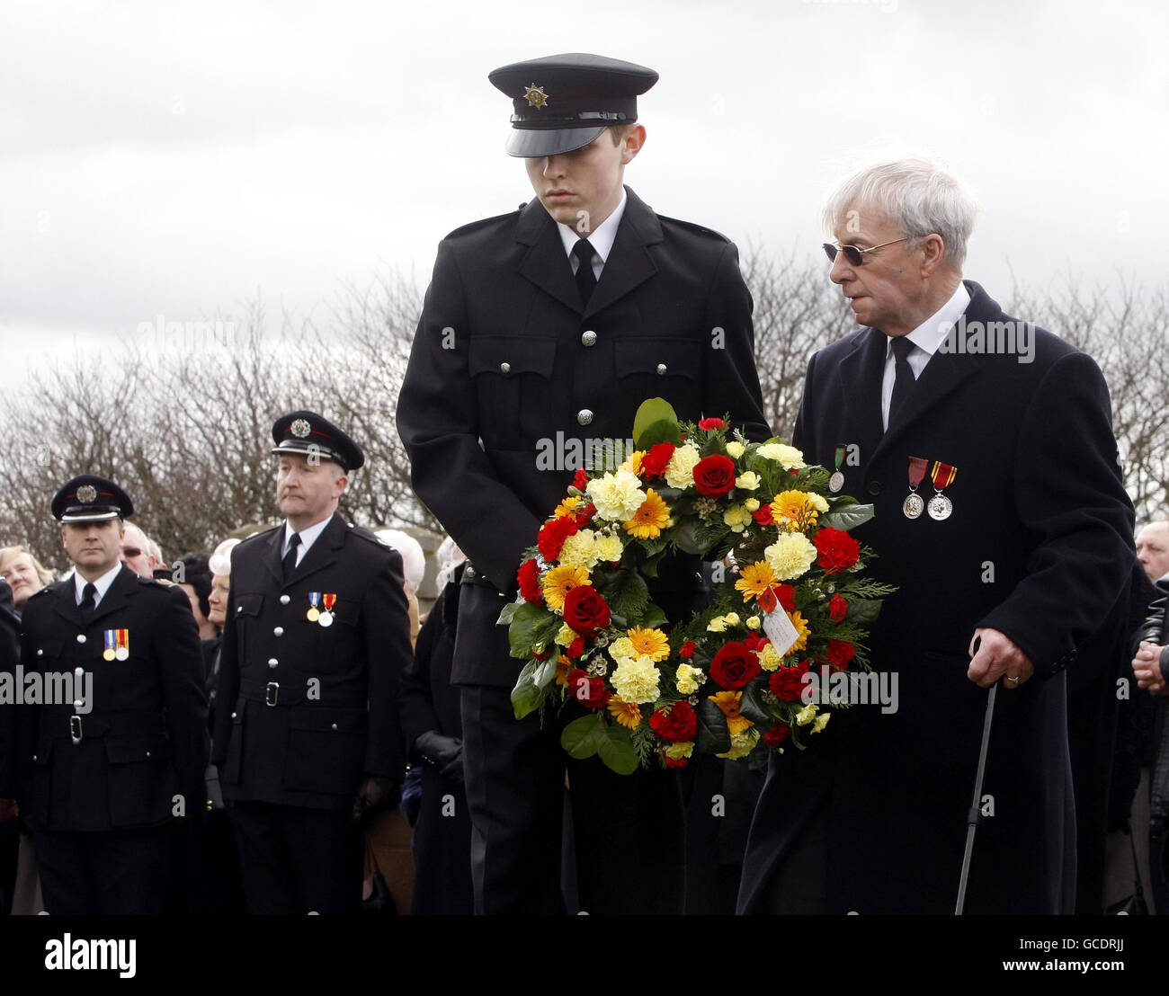50th anniversary of Cheapside Street disaster Stock Photo - Alamy