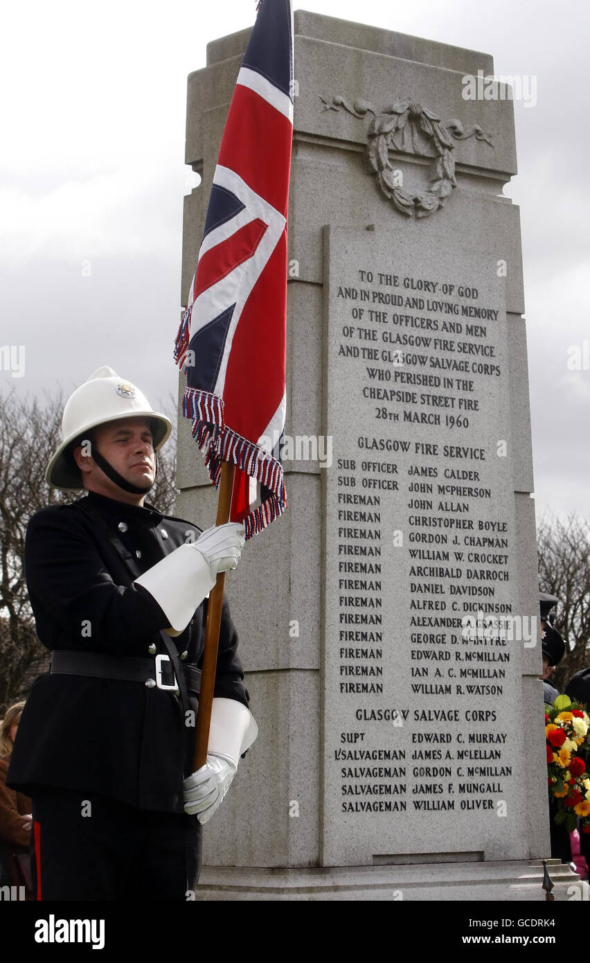 50th anniversary of Cheapside Street disaster. A memorial to mark the ...