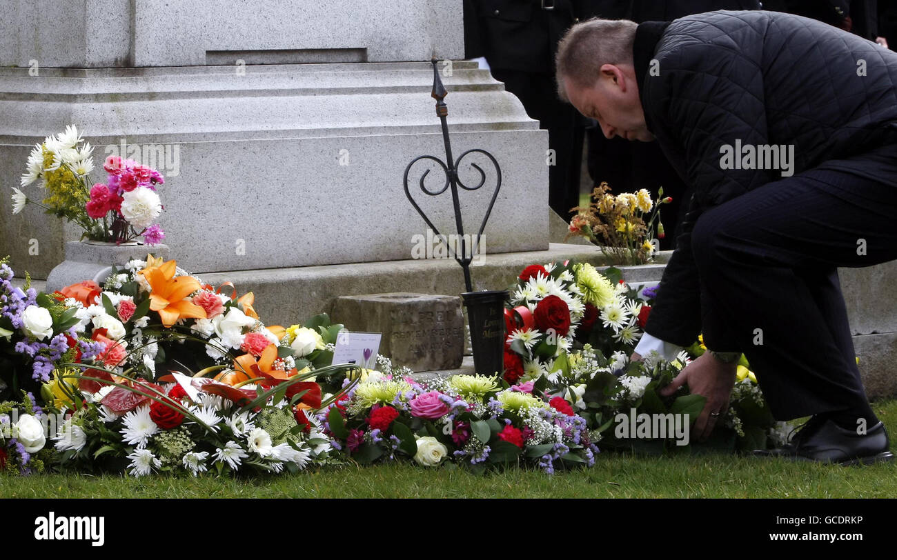 50th anniversary of Cheapside Street disaster. A memorial to mark the ...