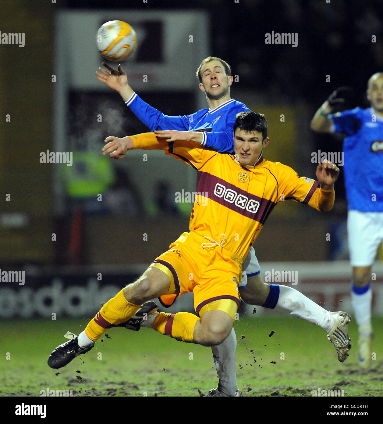 Soccer Clydesdale Bank Scottish Premier League Motherwell v Rangers