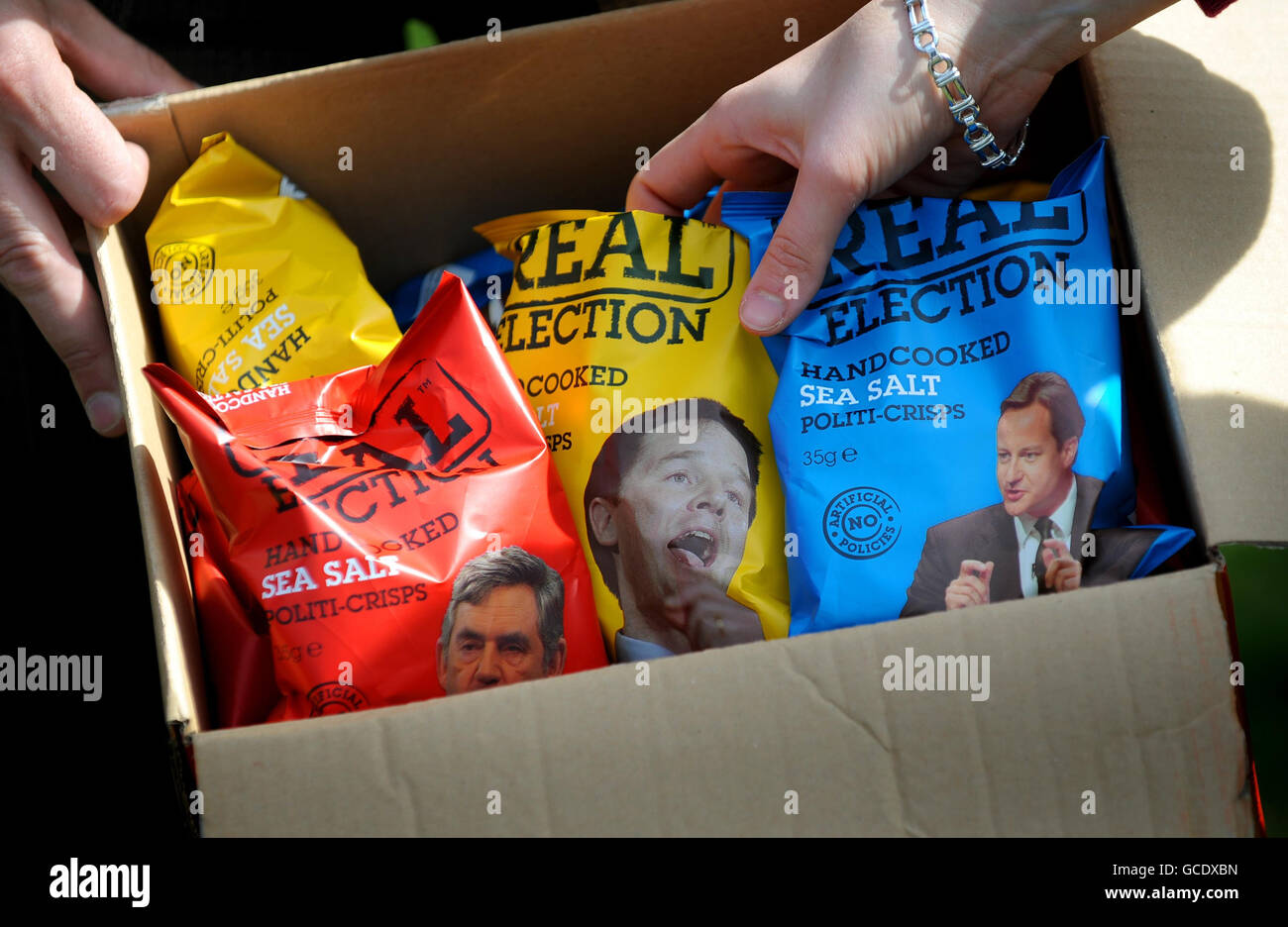2010 General Election - Date Named Stock Photo