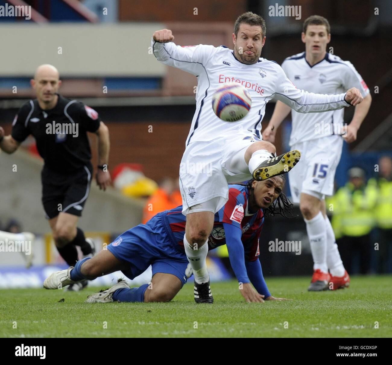 Preston's Jon Parkin during the CocaCola Football League Championship